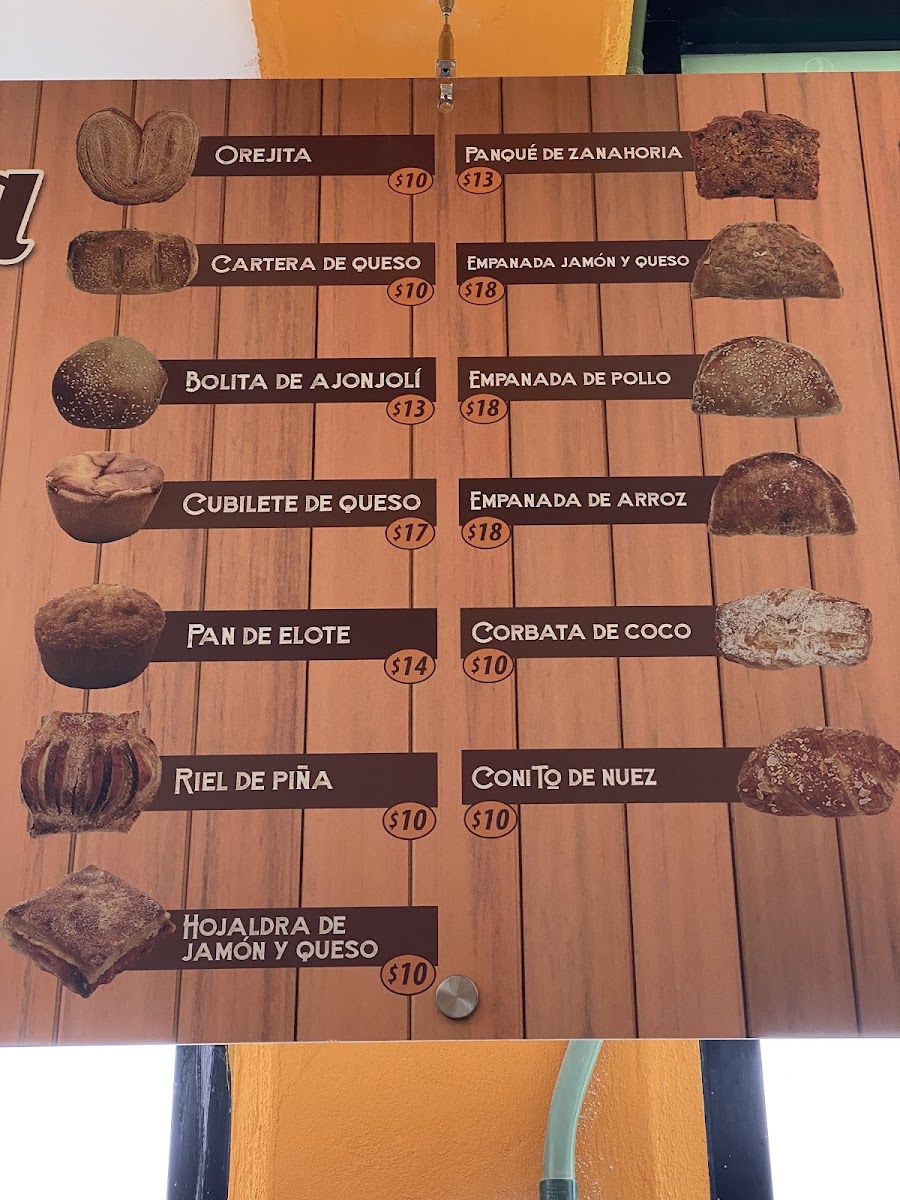 Pasteleria Tentazioni Menu - Image 1